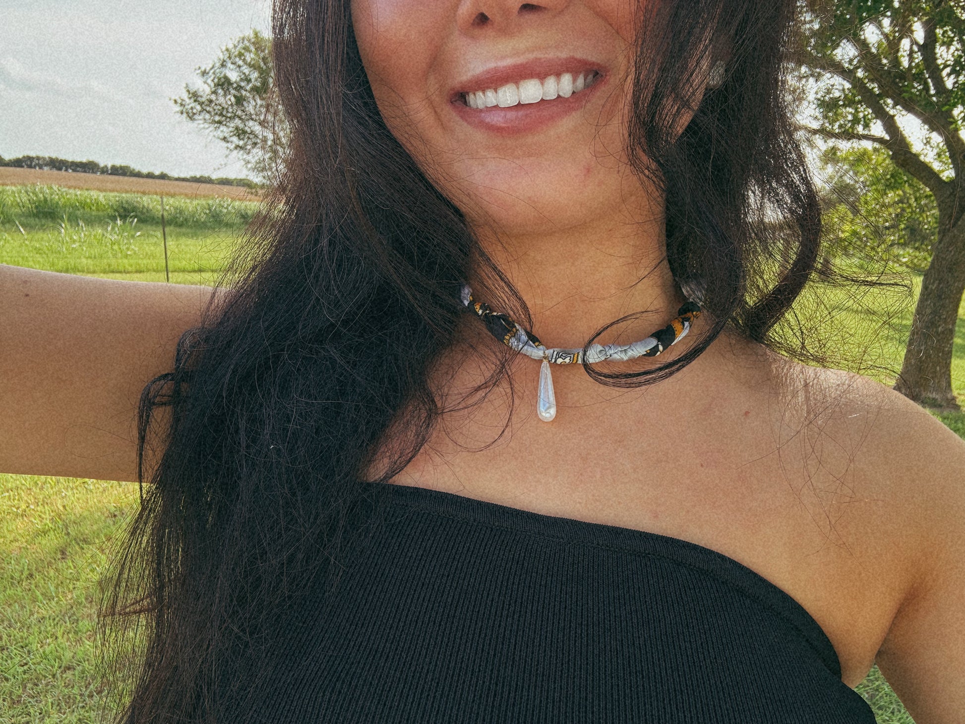 The Cowgirl Candy Necklace - Pearl Drop