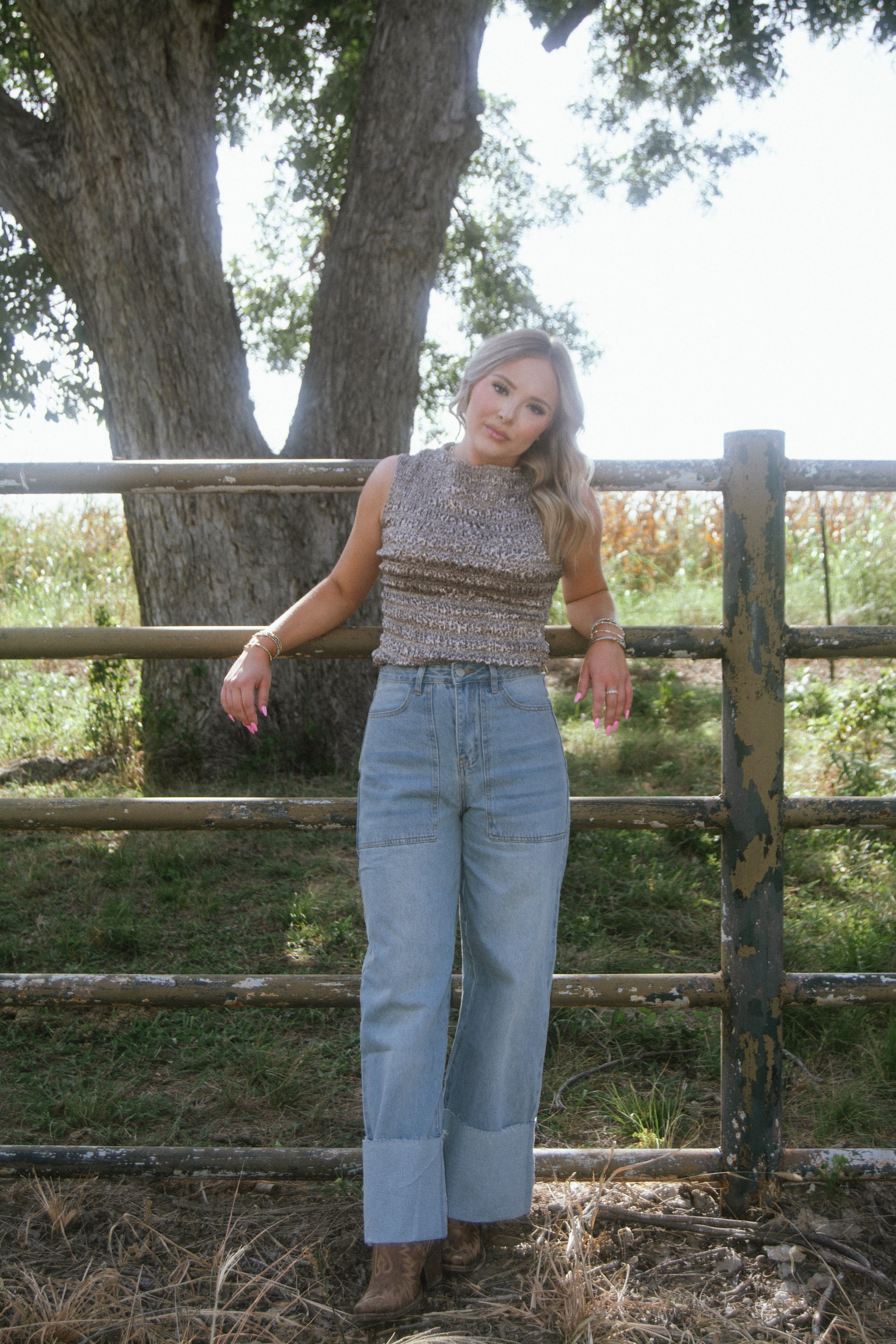 The Fold Line Jean
