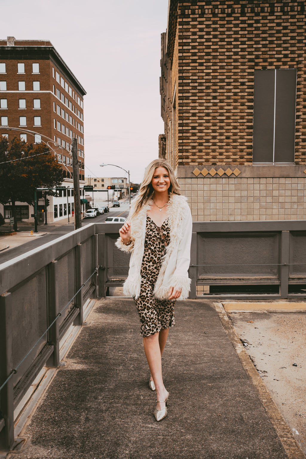 The City Spots Dress