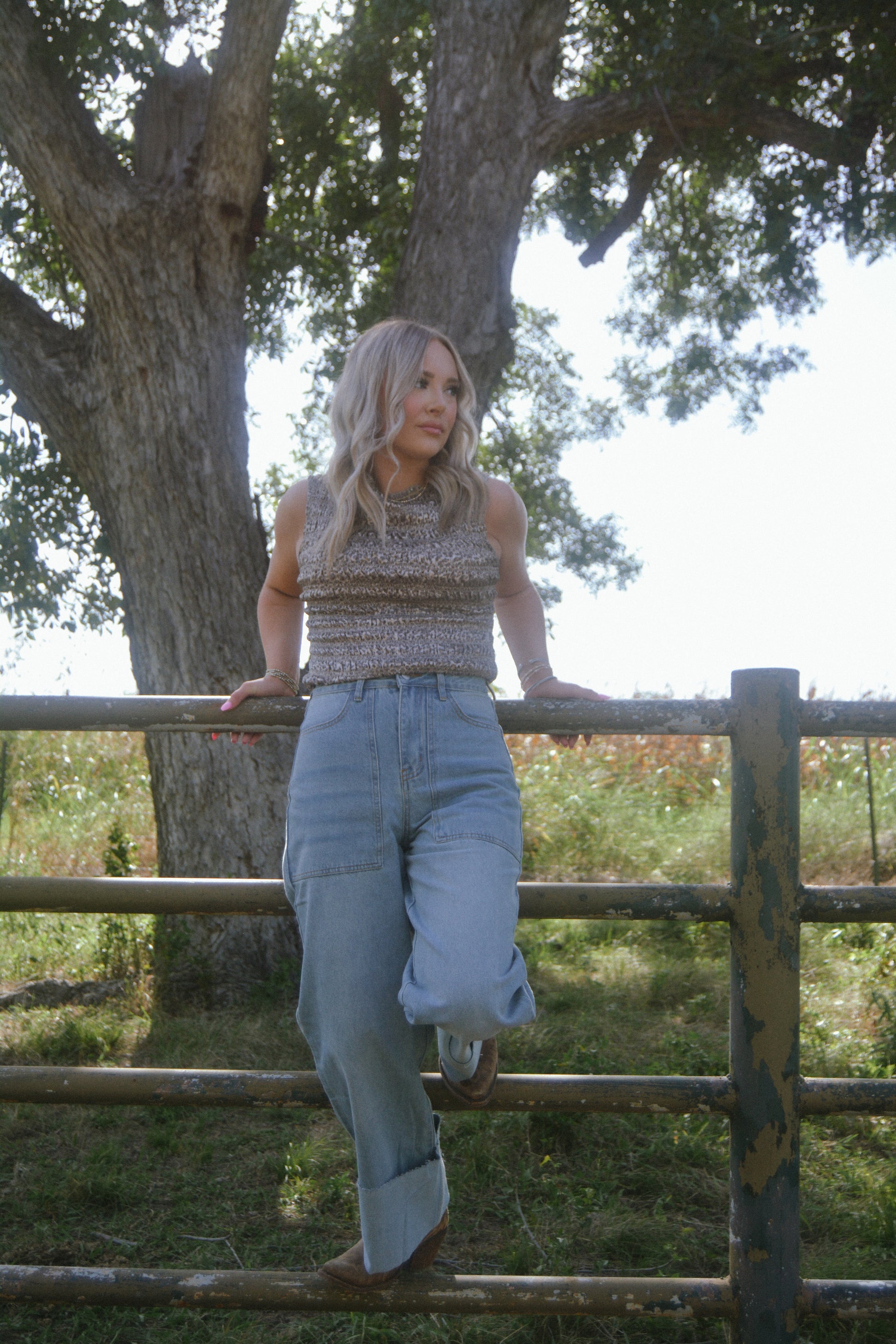 The Fold Line Jean