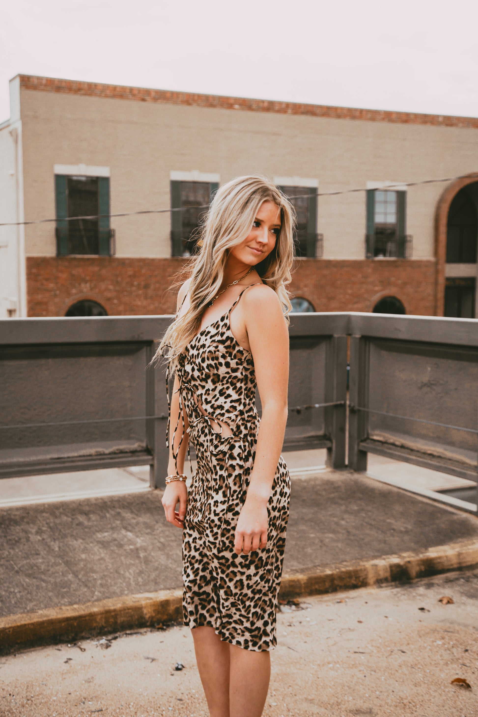The City Spots Dress