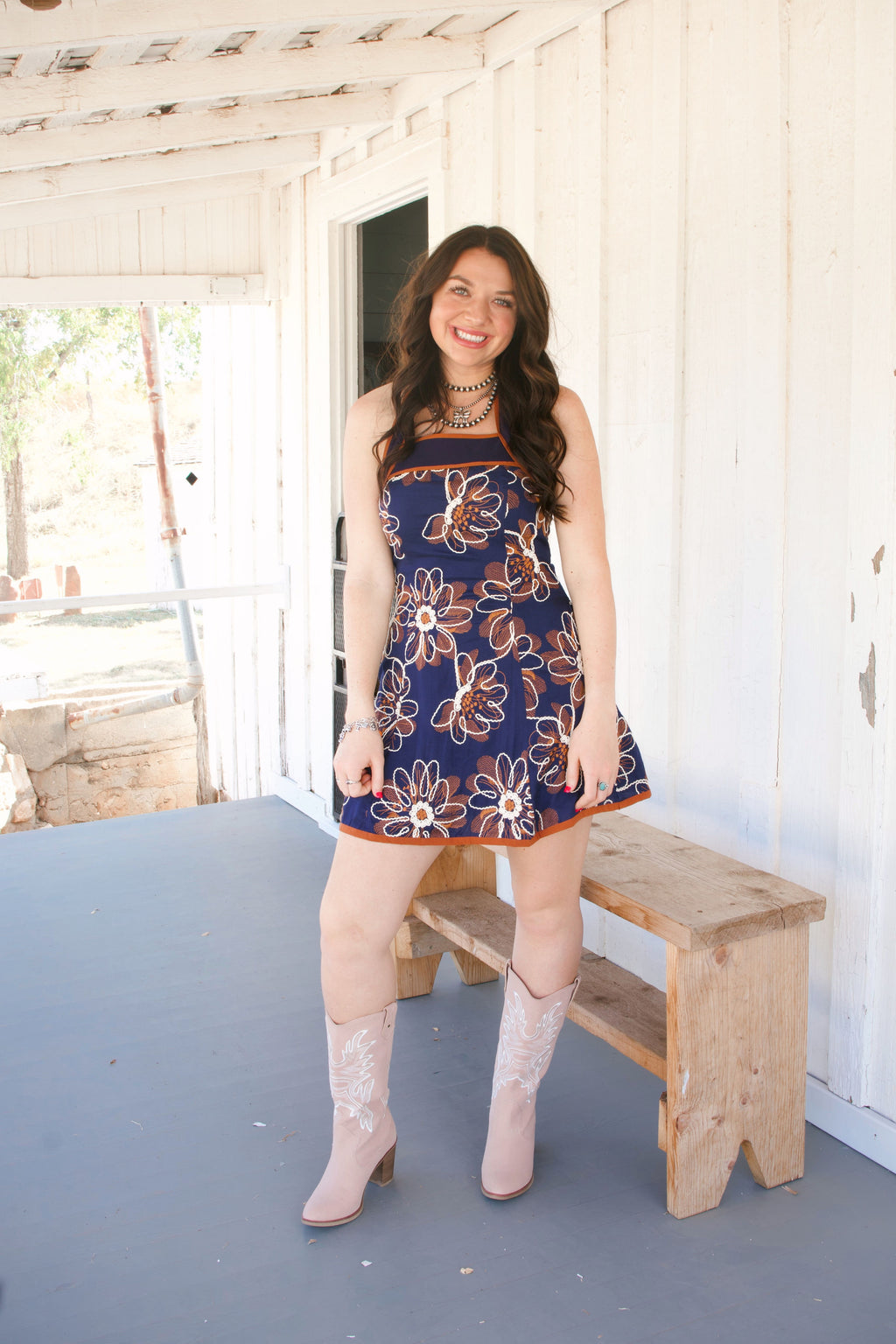 The Daisy Halter Dress