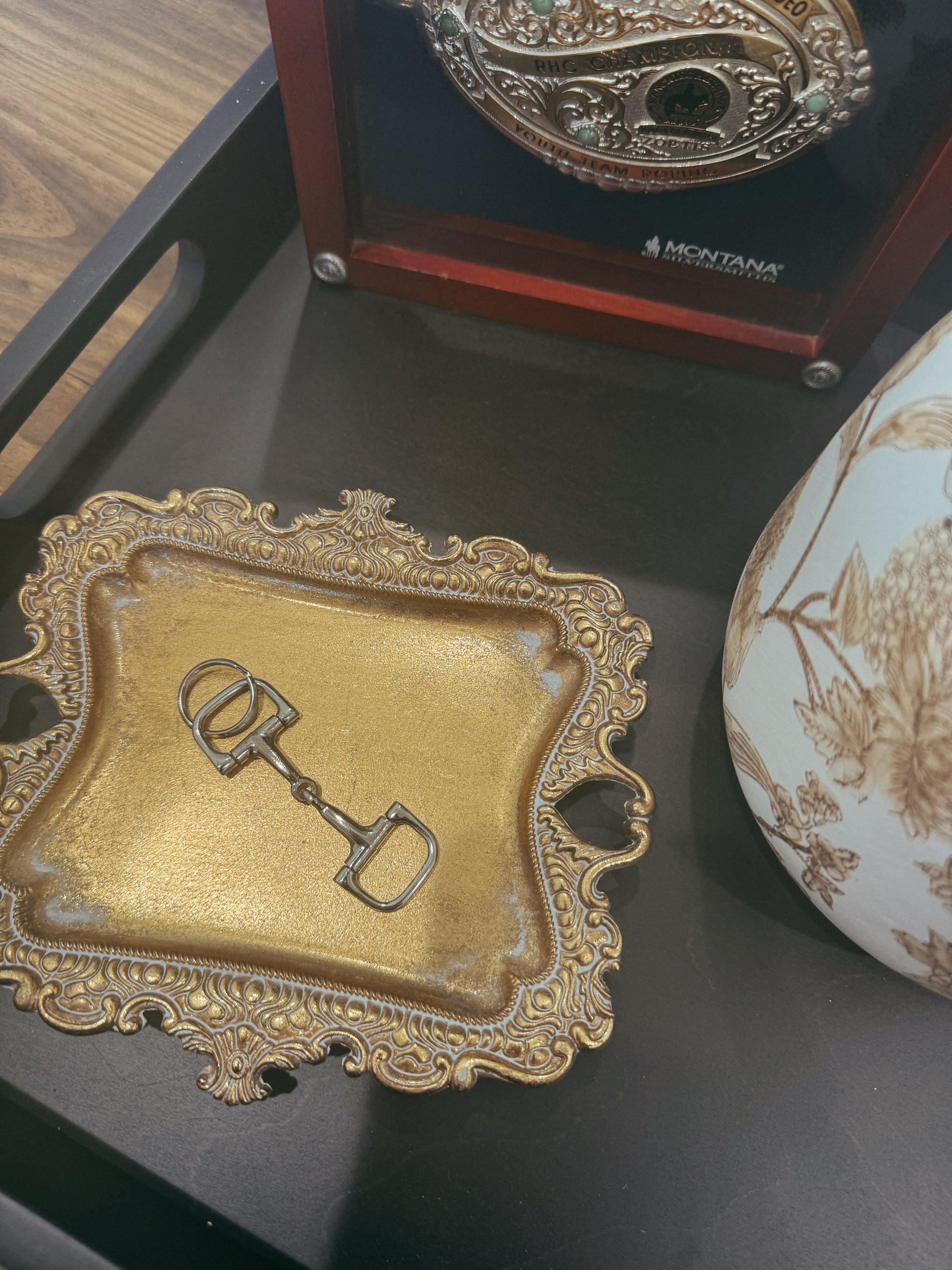 Classic Snaffle Bit Keychain