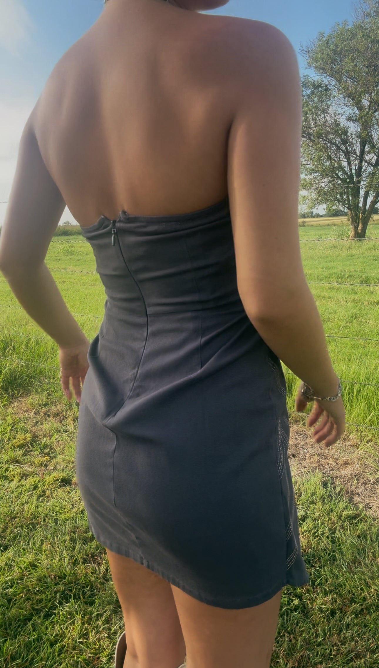 The Midnight Rodeo Mini Dress