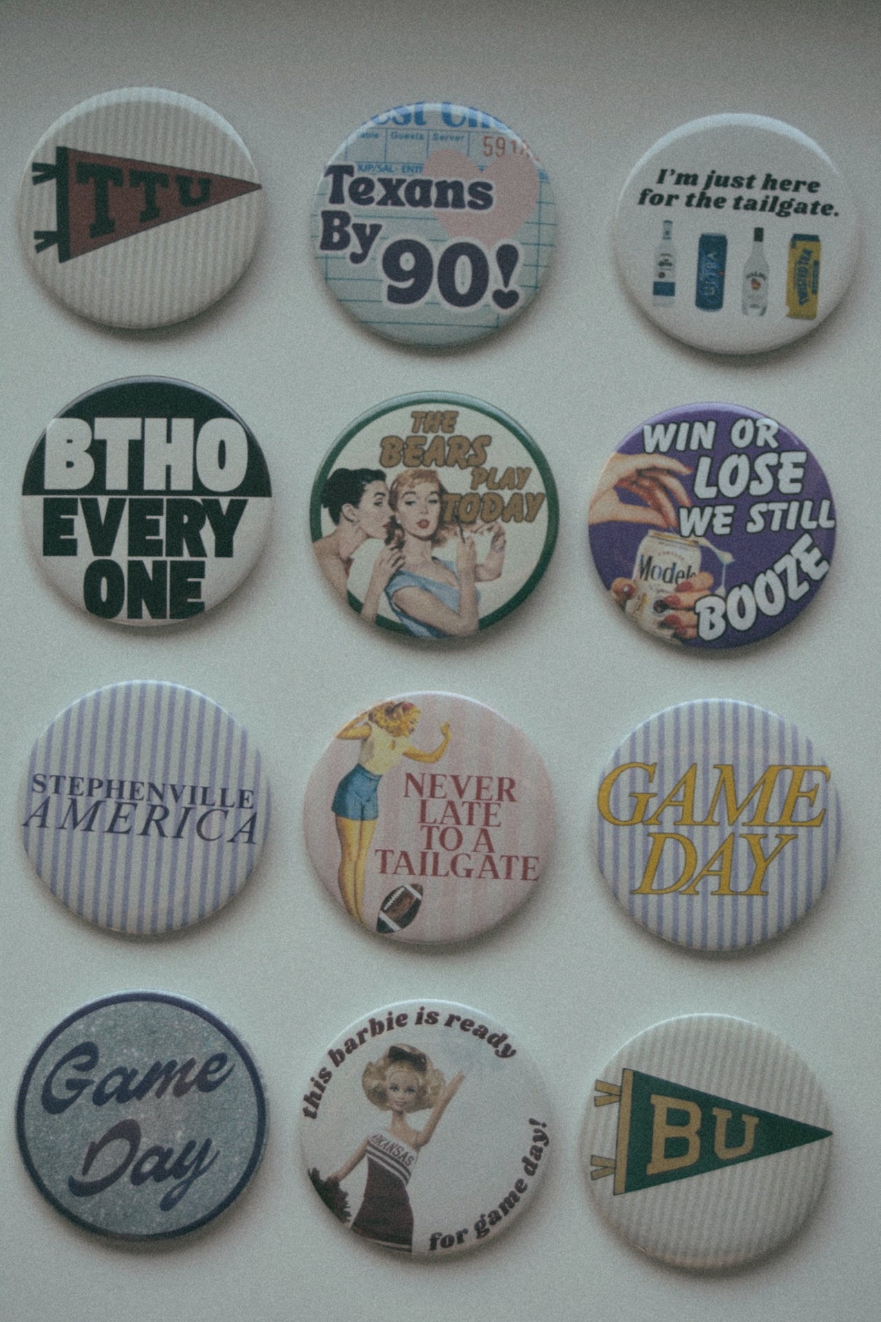 Game Day Buttons